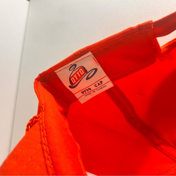 OTTO Bright Orange Uncle Ben’s Hat - Picture 4 of 5